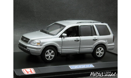 Honda Pilot silver 1-43 Handmade conversion Maisto, масштабная модель, 1:43, 1/43