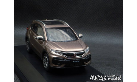 Honda XR-V 2014 brown 1-43 Dealer, масштабная модель, scale43