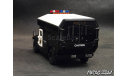 Hummer H1 Humvee Police USA 1991 black 1-43 Handmade conversion Victoria, масштабная модель, scale43