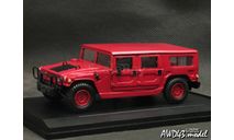 Hummer H1 Humvee red 1-43 Handmade conversion, масштабная модель, scale43