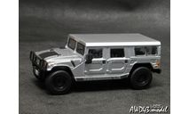 Hummer H1 silver 1-64 596 Model, масштабная модель, scale64