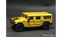 Hummer H1 yellow 1-64 596 Model, масштабная модель, scale64