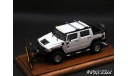 Hummer H2 PickUp SNO-WAY white 1-43 GM-Art, масштабная модель, scale43