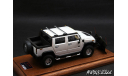 Hummer H2 PickUp SNO-WAY white 1-43 GM-Art, масштабная модель, scale43