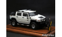 Hummer H2 PickUp SNO-WAY white 1-43 GM-Art, масштабная модель, scale43