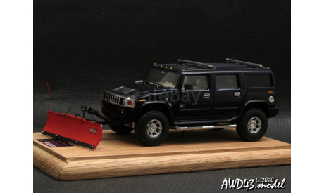 Hummer H2 SNO-WAY 1-43 GM-Art, масштабная модель, scale43