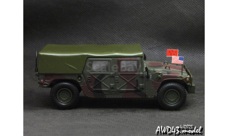 Humvee M998 HMMWV soft top 1-43 Handmade conversion, масштабная модель, Hummer, scale43