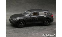 Infiniti FX50 2010 matt.black 1-43 Handmade Conversion DeA, масштабная модель, scale43