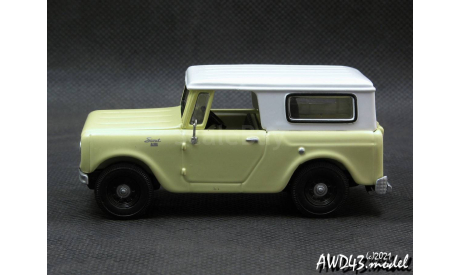 International Scout 80 yellow 1961 1-43 Matchbox, масштабная модель, scale43