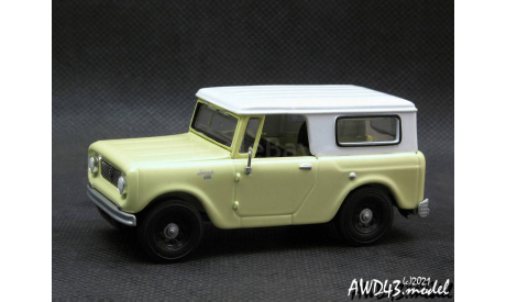 International Scout 80 yellow 1961 1-43 Matchbox, масштабная модель, scale43