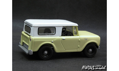International Scout 80 yellow 1961 1-43 Matchbox, масштабная модель, scale43