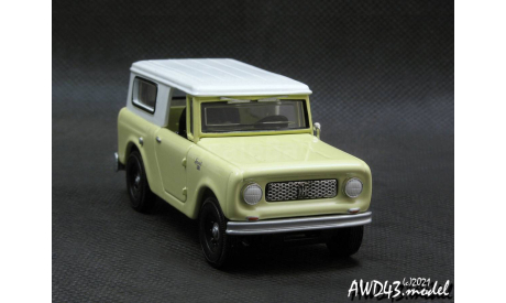 International Scout 80 yellow 1961 1-43 Matchbox, масштабная модель, scale43