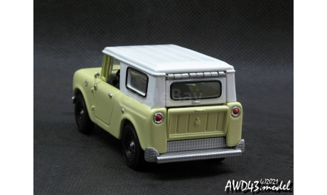 International Scout 80 yellow 1961 1-43 Matchbox, масштабная модель, scale43