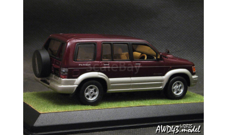 Isuzu Bighorn RHD 1992 d.red 1-43 Rakachi, масштабная модель, scale43