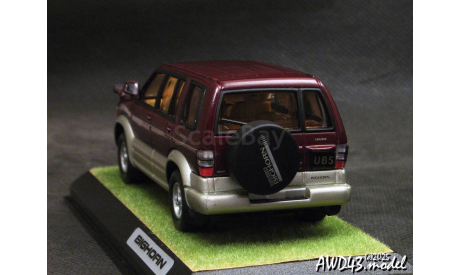 Isuzu Bighorn RHD 1992 d.red 1-43 Rakachi, масштабная модель, scale43
