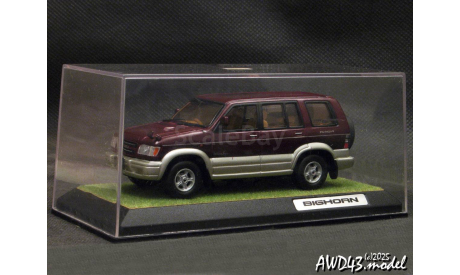 Isuzu Bighorn RHD 1992 d.red 1-43 Rakachi, масштабная модель, scale43