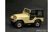 Jeep CJ-5 1955 1-43 Handmade, масштабная модель, scale43