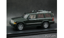 Jeep Commander green 4x4 1-43 GLM, масштабная модель, 1:43, 1/43