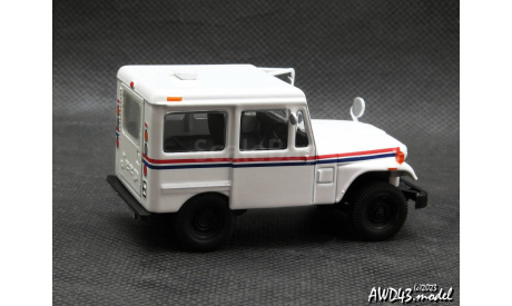 Jeep DJ-5A Laredo 4x4 white 1-43 Jeep Collection - IXO, масштабная модель, scale43