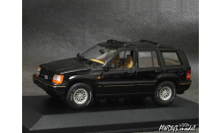 Jeep Grand Cherokee Limited V8 1993 black 1-43 Minichamps 430149660