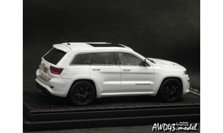 Jeep Grand Cherokee SRT8 white 1-43 Resine model, масштабная модель, Noname, scale43
