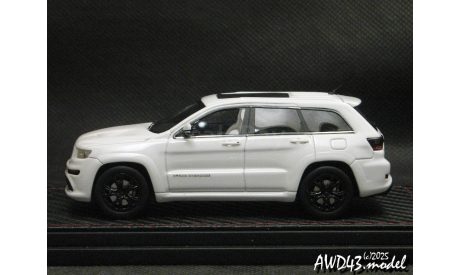 Jeep Grand Cherokee SRT8 white 1-43 Resine model, масштабная модель, Noname, scale43