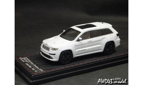 Jeep Grand Cherokee SRT8 white 1-43 Resine model, масштабная модель, Noname, scale43