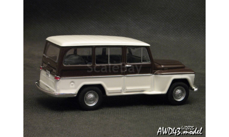 Jeep Willys Rural Station Wagon Brazil 1968 1-43 IXO, масштабная модель, scale43