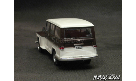 Jeep Willys Rural Station Wagon Brazil 1968 1-43 IXO, масштабная модель, scale43