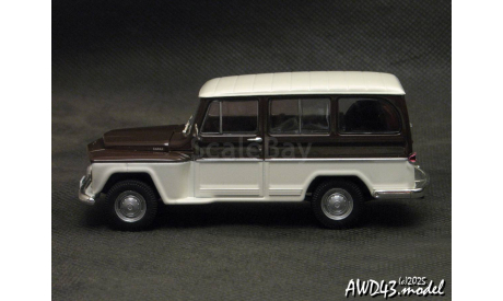 Jeep Willys Rural Station Wagon Brazil 1968 1-43 IXO, масштабная модель, scale43