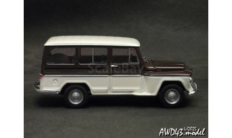 Jeep Willys Rural Station Wagon Brazil 1968 1-43 IXO, масштабная модель, scale43