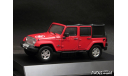 Jeep Wrangler 4x4 Unlimited Freedom Edition 5-doors Soft Top 2014 red 1-43 Greenlight, масштабная модель, scale43