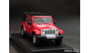 Jeep Wrangler 4x4 Unlimited Freedom Edition 5-doors Soft Top 2014 red 1-43 Greenlight, масштабная модель, scale43