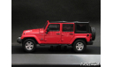 Jeep Wrangler 4x4 Unlimited Freedom Edition 5-doors Soft Top 2014 red 1-43 Greenlight, масштабная модель, scale43