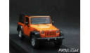 Jeep Wrangler Rubicon 2012 Hard Top orange 1-43 Greenlight, масштабная модель, scale43