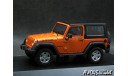 Jeep Wrangler Rubicon 2012 Hard Top orange 1-43 Greenlight, масштабная модель, scale43