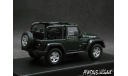 Jeep Wrangler Rubicon 2012 Soft Top d.green 1-43 Greenlight, масштабная модель, 1:43, 1/43