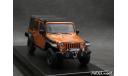 Jeep Wrangler Unlimited Custom 2014 (New snorkel tooling addition) Copperhead Pearl 1-43 Greenlight, масштабная модель, scale43