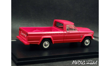 Kaiser ’Jeep’ Gladiator J3000 Townside red 1-43 GLM, масштабная модель, 1:43, 1/43