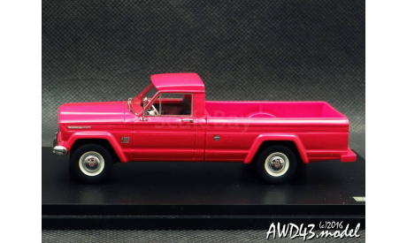 Kaiser ’Jeep’ Gladiator J3000 Townside red 1-43 GLM, масштабная модель, 1:43, 1/43