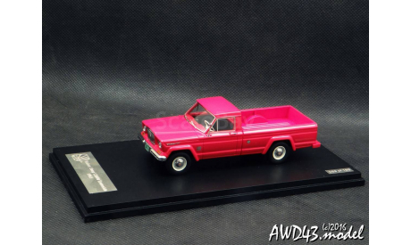Kaiser ’Jeep’ Gladiator J3000 Townside red 1-43 GLM, масштабная модель, 1:43, 1/43