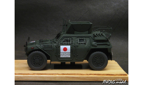 Komatsu LAV JGSDF 1-43 Monochrome Interallied, масштабная модель, scale43