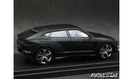 Lamborghini URUS SUV 2012 matt.black 1-43 Looksmart, масштабная модель, scale43