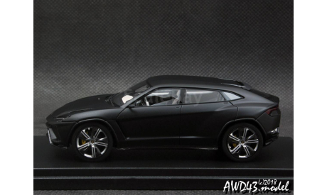 Lamborghini URUS SUV 2012 matt.black 1-43 Looksmart, масштабная модель, scale43