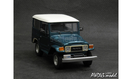 Toyota Land Cruiser 40  d.green 1-43 THE NEW AVENGERS PATRICK MACNEE CODE 3, масштабная модель, scale43, Norev