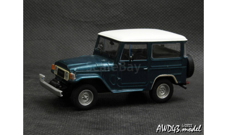 Toyota Land Cruiser 40  d.green 1-43 THE NEW AVENGERS PATRICK MACNEE CODE 3, масштабная модель, scale43, Norev