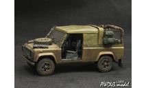 Land Rover Chez special forces(Afghanistan) 1-43 handmade conversion, масштабная модель, scale43