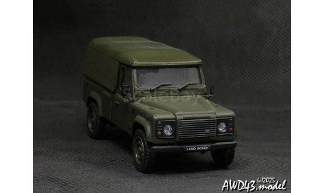 Land Rover Defender 110 Militaire Tent 1-43 Handmade conversion, масштабная модель, scale43
