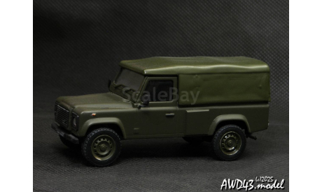 Land Rover Defender 110 Militaire Tent 1-43 Handmade conversion, масштабная модель, scale43