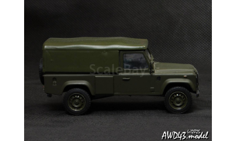 Land Rover Defender 110 Militaire Tent 1-43 Handmade conversion, масштабная модель, scale43